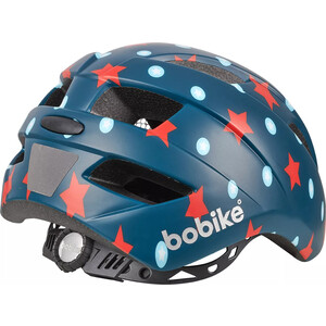 фото Шлем велосипедный bobike kids plus, s (52-56 см), детский, цвет navy stars