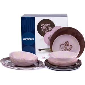 

Набор столовой посуды 19 предметов Luminarc Simply Tamako Pink (N9714), Simply Tamako Pink (N9714)