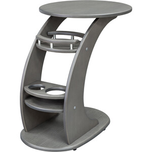 Придиванный столик Leset Люкс серый ясень кресло артмебель джон люкс велюр серый