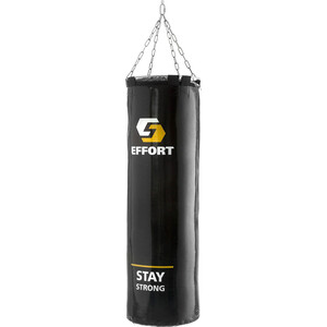 Мешок боксерский EFFORT E255, тент, 45 кг, черный