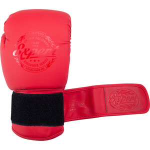 фото Перчатки боксерские fight expert bgs-v010, красный, 10 oz