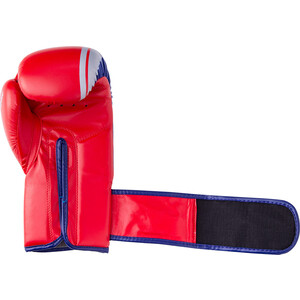 фото Перчатки боксерские green hill knockout bgk-2266, 8 oz, к/з, красный