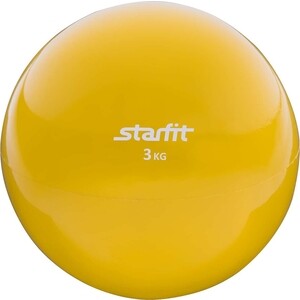 

Медбол Starfit GB-703, 3 кг, желтый 1/4, GB-703, 3 кг, желтый 1/4