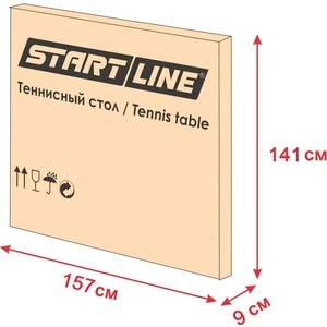 фото Теннисный стол start line olympic blue с сеткой