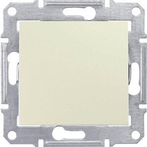 фото Выключатель schneider electric кнопочный sedna 10a 250v sdn0700147