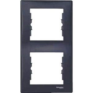 

Рамка Schneider Electric 2-постовая вертикальная Sedna SDN5801170, 2-постовая вертикальная Sedna SDN5801170