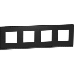 

Рамка Schneider Electric 4-постовая Unica New NU600887, 4-постовая Unica New NU600887