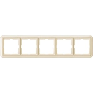 

Рамка Schneider Electric 5-постовая Merten Antique/Artec MTN483544, 5-постовая Merten Antique/Artec MTN483544