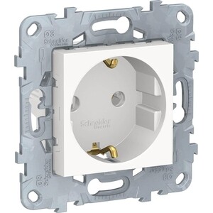 

Розетка Schneider Electric Unica New с/з без шторок 16A 250V NU503618, Unica New с/з без шторок 16A 250V NU503618