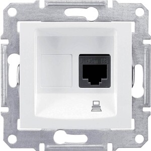 фото Розетка schneider electric компьютерная rj45 sedna stp sdn4500121