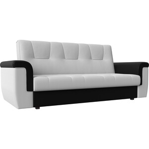 фото Прямой диван артмебель эллиот экокожа белый черный