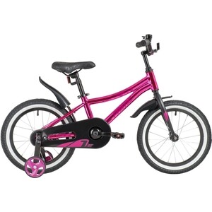 фото Велосипед novatrack 16 prime розовый металлик