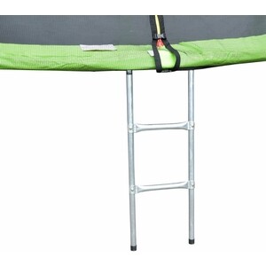 Батут Капризун с лестницей и внешней сеткой 360 см зеленый (AL-out360-green)