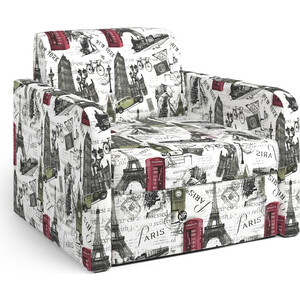 Кресло-кровать Шарм-Дизайн Куба велюр Париж. убийственный париж