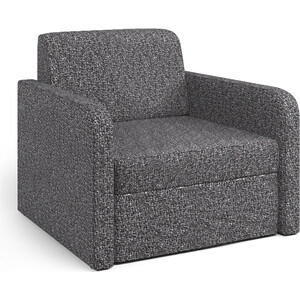 Кресло-кровать Шарм-Дизайн Куба велюр серый.