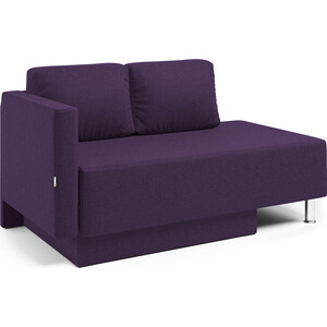 Кушетка Шарм-Дизайн Леон левый фиолетовая рогожка гвоздика бородатая турецкая фиолетовая 0 2 г