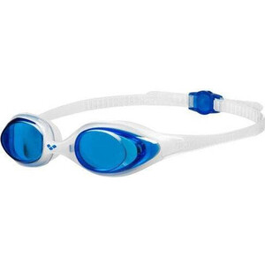 Очки для плавания Arena Spider арт. 000024711, синие линзы,прозрачныеая оправа