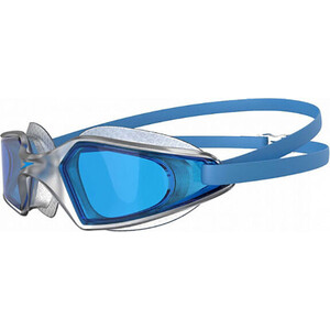 фото Очки для плавания speedo hydropulse арт. 8-12268d647, голубые линзы, прозрачныеая оправа