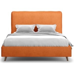 Кровать Агат Brachano 160 Lux Velutto 27 кровать чердак со шкафом капризун капризун 9 р441 оранжевый