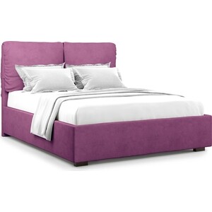 Кровать Агат Trazimeno 160 с подъемным механизмом - Velutto 15 кровать мебелико далия микровельвет фиолетовый