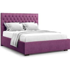 Кровать Агат Nemi 140 с ортопедическим основанием без ПМ - Velutto 15 кровать мебелико далия микровельвет фиолетовый