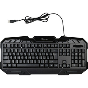 Клавиатура Oklick 700G Dynasty черный USB Multimedia for gamer LED - фото 3