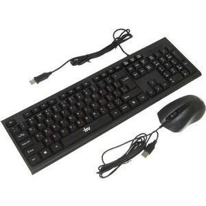 

Комплект клавиатура и мышь Oklick 621M IRU клав:черный мышь:черный USB, 621M IRU клав:черный мышь:черный USB