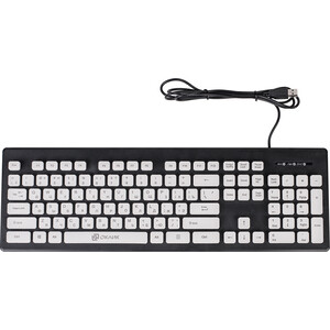 Клавиатура Oklick 580M черный USB slim - фото 3