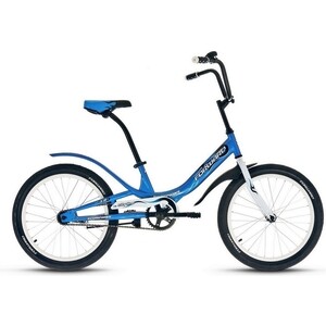 фото Велосипед forward scorpions 20 1.0 синий\белый rbkw05n01004