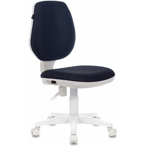 Кресло офисное Brabix Fancy MG-201W без подлокотников, пластик белый серое TW-12 (532412) кресло офисное brabix focus ex 518 ткань серое 531576