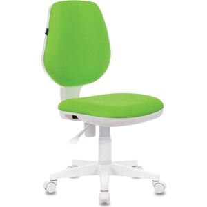 Кресло офисное Brabix Fancy MG-201W без подлокотников, пластик белый салатовое TW-18 (532414) кресло brabix fancy mg 201w салатовый