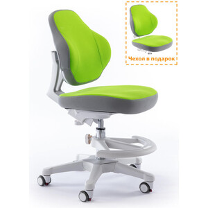 Кресло детское ErgoKids GT Y-405 KZ ortopedic обивка зеленая однотонная