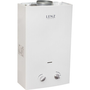 Газовый проточный водонагреватель LENZ TECHNIC TECHNIC 10L WHITE