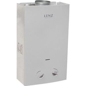 Газовый проточный водонагреватель LENZ TECHNIC TECHNIC 10L SILVER