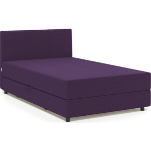 Кровать Шарм-Дизайн Классика 100 рогожка фиолетовый бельмарко детская кровать тахта svogen мятный лаванда бортик ограждение