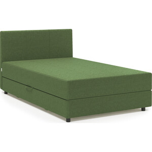 кровать мебелико принцесса микровельвет зеленый Кровать Шарм-Дизайн Классика 100 рогожка зеленый