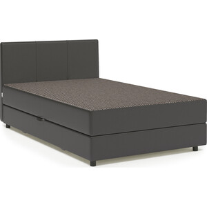 Кровать Шарм-Дизайн Классика 100 Корфу коричневый и экокожа шоколад кровать мебелико далия эко кожа коричневый