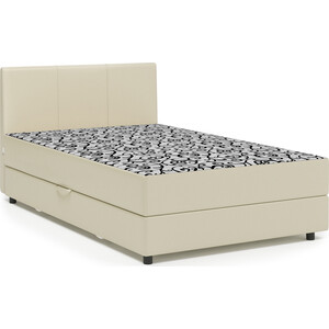 Кровать Шарм-Дизайн Классика 100 экокожа беж и узоры односпальная кровать тахта bonna 900 п м экокожа капучино