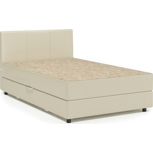 Кровать Шарм-Дизайн Классика 100 бежевая замша и экокожа беж замша протирочная cartage 43×32 см в тубе серый