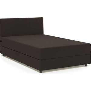 Кровать Шарм-Дизайн Классика 140 рогожка шоколад lawrence pelle nabuk tufo кровать с матрасом