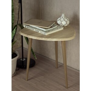 Стол журнальный Мебелик BeautyStyle 7 дуб сонома, шимо (П0004561) стол журнальный приставной мебелик неро шимо п0003557