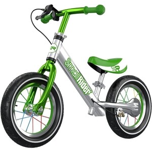 фото Беговел small rider foot racer 3 air (серебро-зеленый)