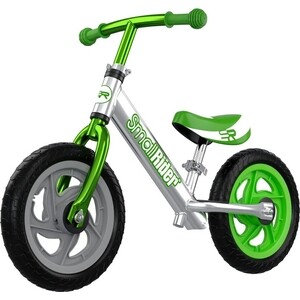 фото Беговел small rider foot racer 3 eva (серебро-зеленый)