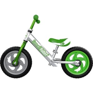 фото Беговел small rider foot racer 3 eva (серебро-зеленый)