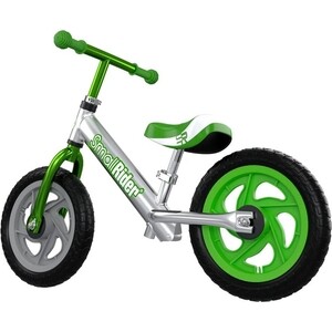 фото Беговел small rider foot racer 3 eva (серебро-зеленый)