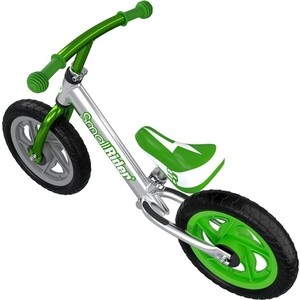 фото Беговел small rider foot racer 3 eva (серебро-зеленый)