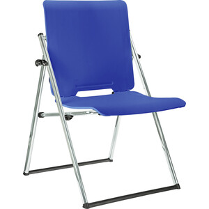 фото Кресло-трансформер riva chair rch 1821 синий пластик хром