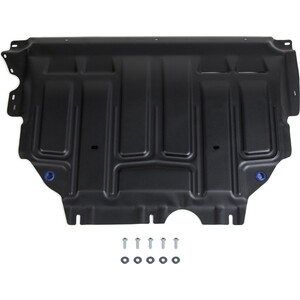 фото Защита картера + кпп rival для audi a3/seat leon/skoda octavia (20-)/superb/vw arteon (20-)/golf (12-)/jetta (20-)/passat (14-) сталь 1.5мм, 111.5128.1