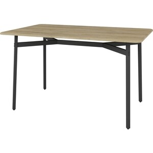 Стол обеденный Мебелик Кросс дуб сонома стол обеденный мебелик медисон дуб американский