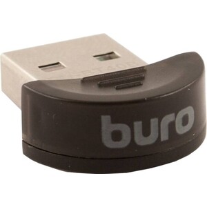 Адаптер USB Buro BU-BT40B Bluetooth 4.0+EDR class 1.5 20м черный адаптер usb buro bu bt40c bluetooth 4 0 edr class 1 100м